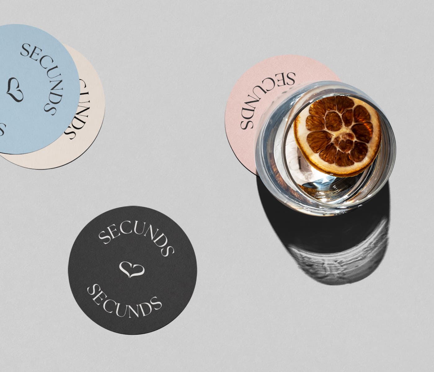 Fun, bright logo design and brand guide for a dessert company