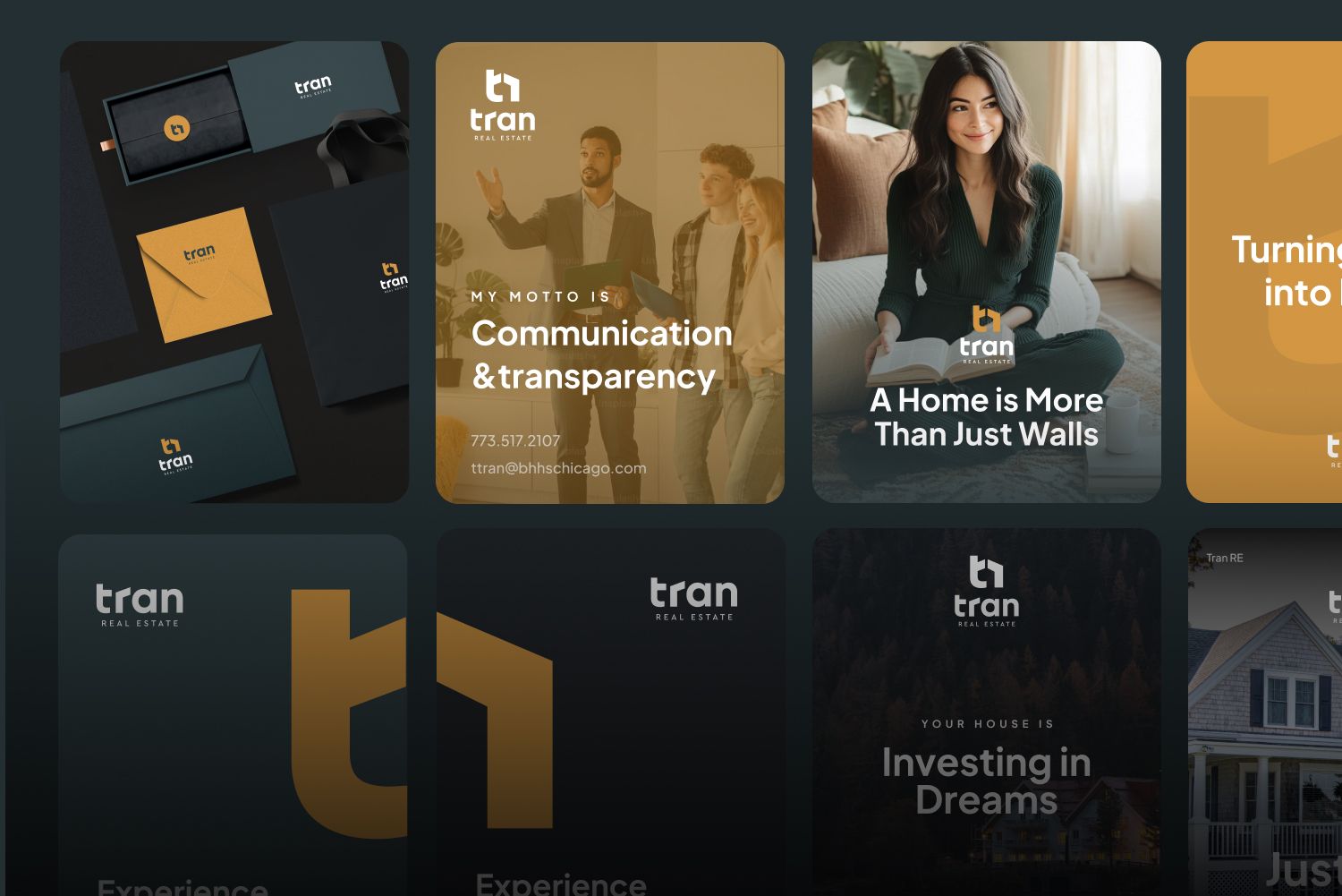 Social media project for a real estate company