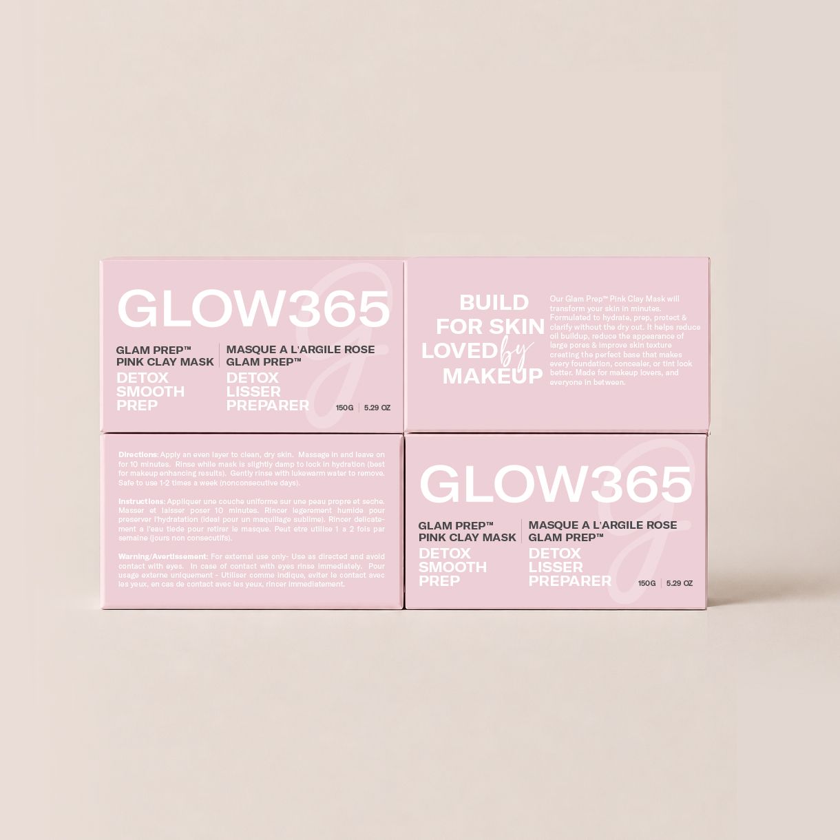 Packaging design for a cosmetic mask and its applicators
