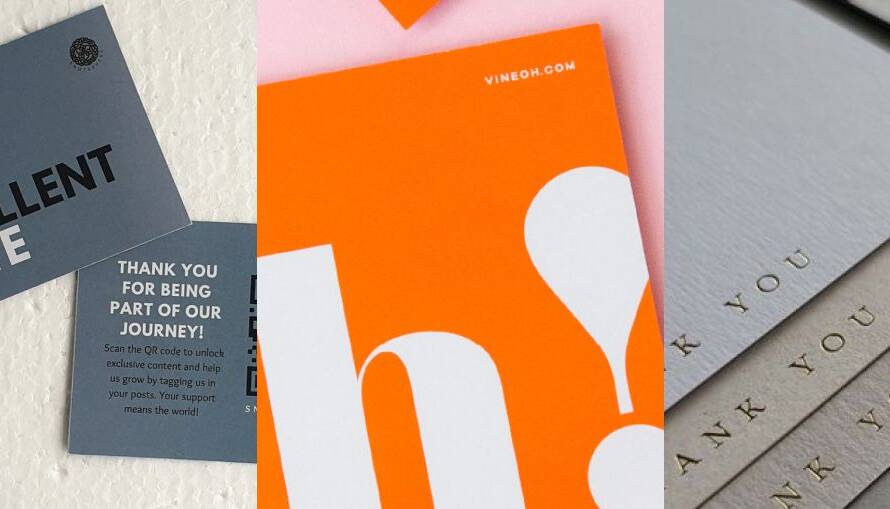 thank you cards cover
