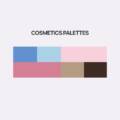 Beauty, cosmetics color palettes for your brand