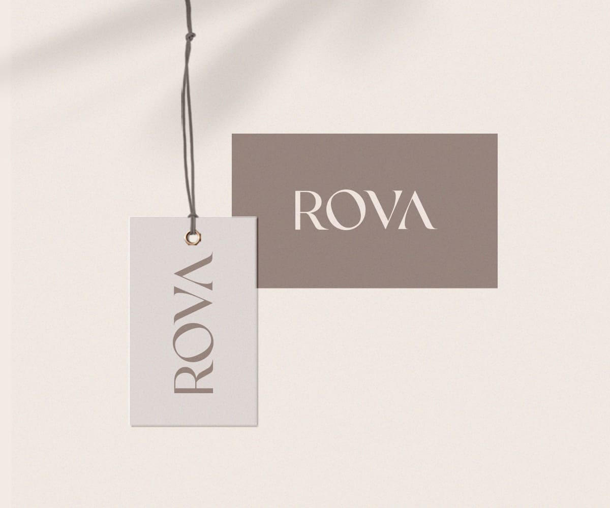 Logo design and branding for a decor company