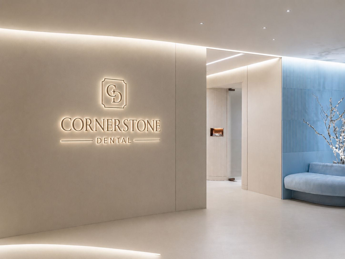 Dental logo design and brand identity